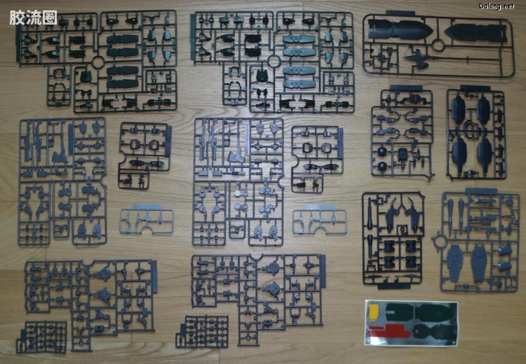 高达铁血的奥尔芬斯 HG 1/144 网络限定版 格雷兹盾装&格雷兹(阿瑞安罗德舰队所属机)套装 - 图片